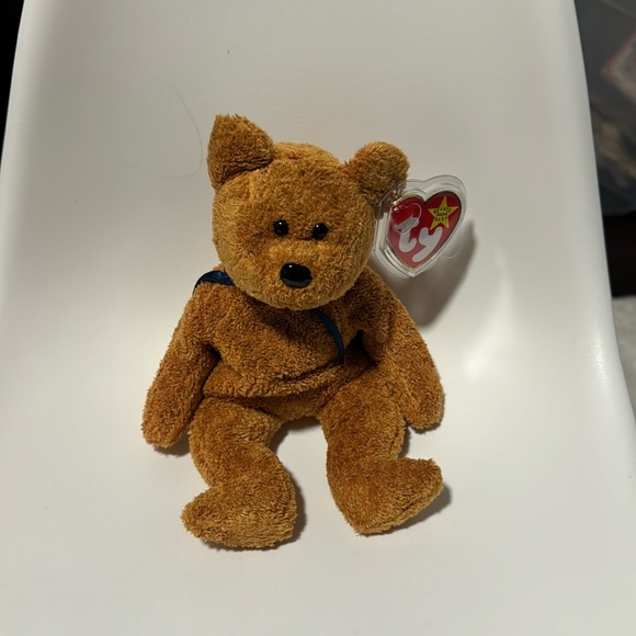 Beanie Baby Fuzz the Bear 1999 - Picture 1 of 2
